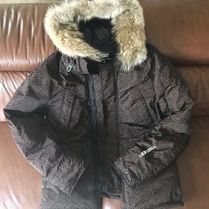 “ RARE” Leopard Print KITH Down coat